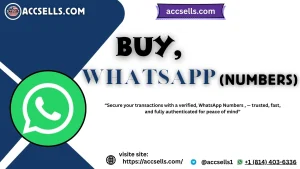 Buy WhatsApp Numbers 